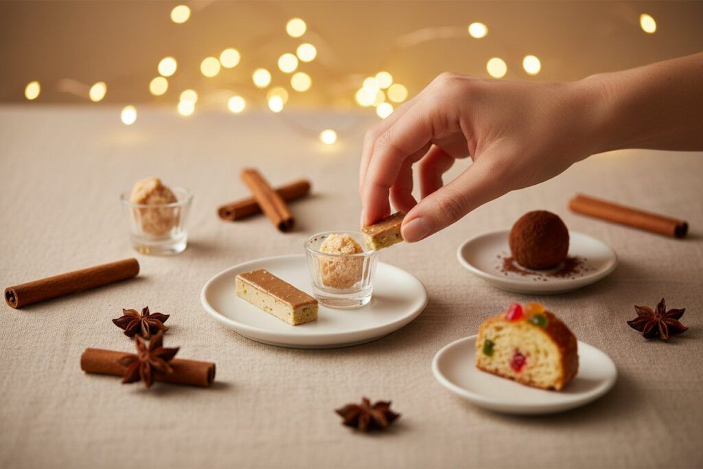 postre dulces navidad consciente postre dulces navidad consciente del Menú de Navidad 2025 Saludable