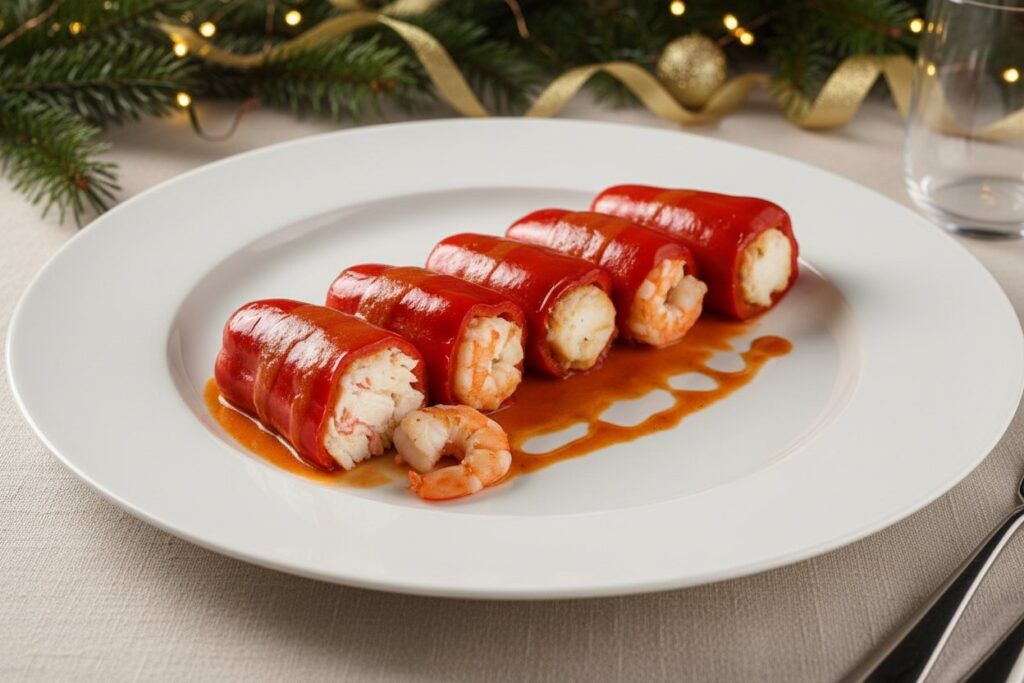 primer plato pimientos piquillo rellenos primer plato pimientos piquillo rellenos