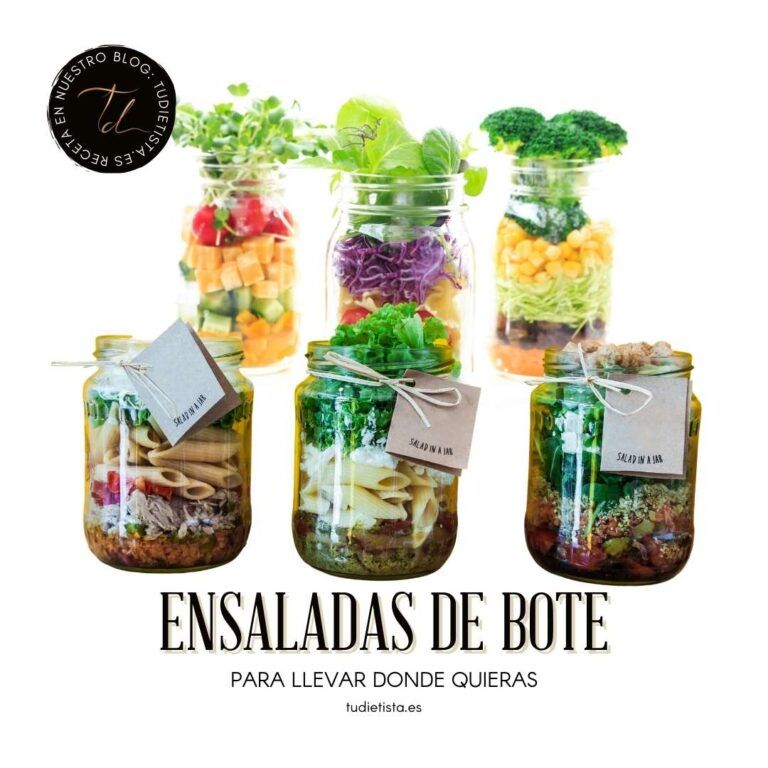 Ensaladas en bote